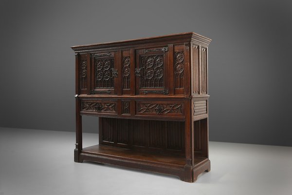 Gothic Cabinet Locations Charcoal Blue Grey Gothic Cabinet