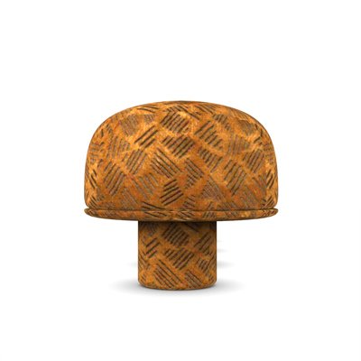 Hygge Bench in Tobacco Kuba Fabric by Saccal Design House for Collector for  sale at Pamono