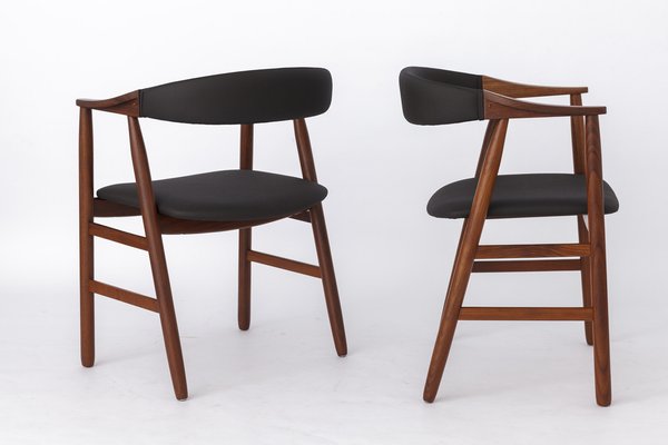 Vintage Model 213 Chairs by Thomas Harlev for Farstrup, 1960s, Set