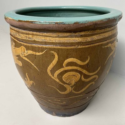 Traditional Water Pot Dragon from Ryū Mizubachi, Japan, 1920s for