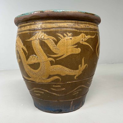 Traditional Water Pot Dragon from Ryū Mizubachi, Japan, 1920s for