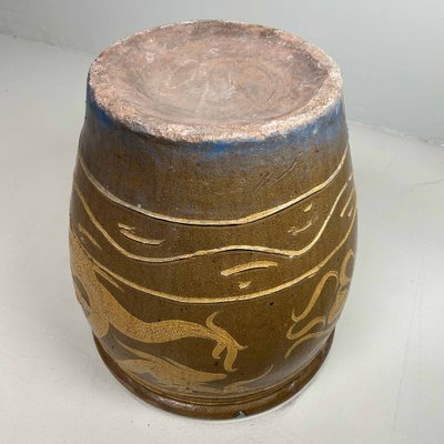 Traditional Water Pot Dragon from Ryū Mizubachi, Japan, 1920s for