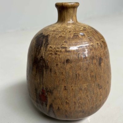 週末限定ンセール Ikebana Ceramic Wood-Fired Flower Kuromuta (Hizen) Vase, 弦楽器