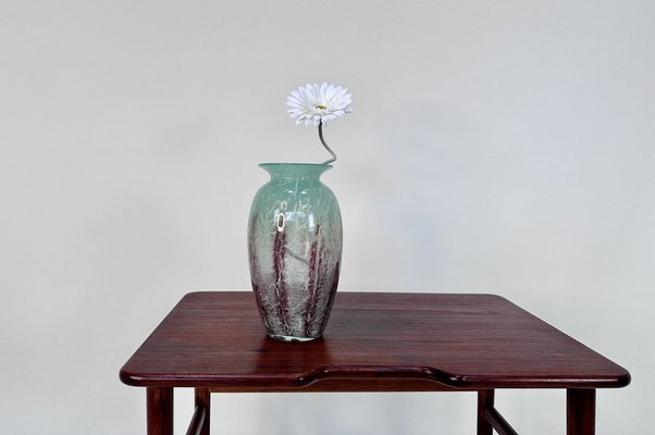 Art Deco Glass Vase by Karl Wiedmann for WMF Ikora, Germany