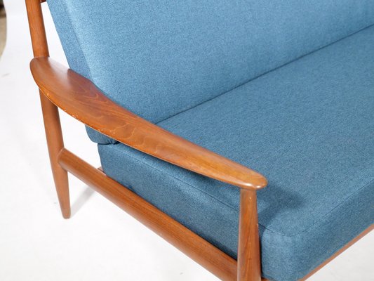 Mid-Century Teak Sofa by Grete Jalk for France and Son, 1960s for