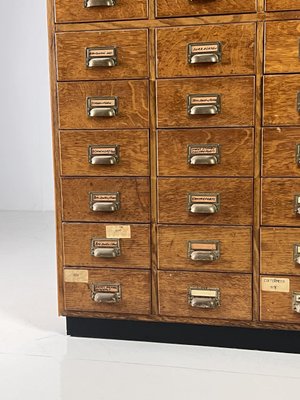 Large Vintage Pharmacy Chest of Drawers, 1960s for sale at Pamono