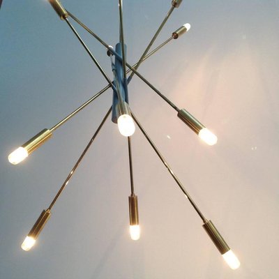 mid mod chandelier