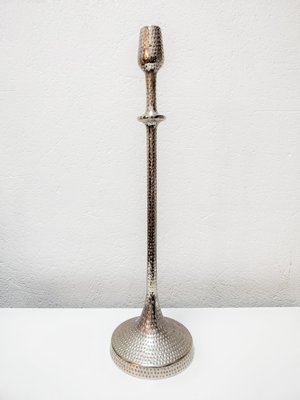 Brutalistischer Kerzenhalter aus Aluminium, Gunther Lambert zugeschrieben, Deutschland, 1970er