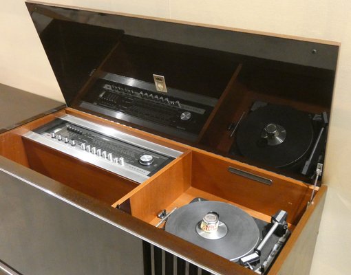 German Mobile Radio and Turntable by Grundig, 1968 for sale at Pamono