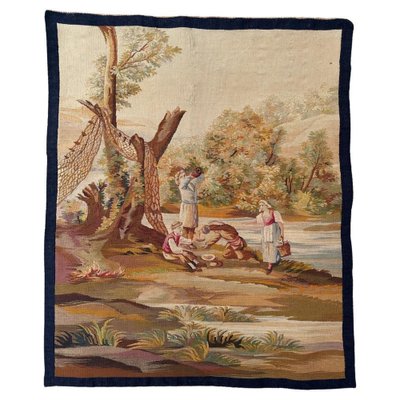 Antique French Aubusson Tapestry 1890s for sale at Pamono