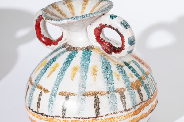 Majolica Vases, 1960s, Set of 2 for sale at Pamono