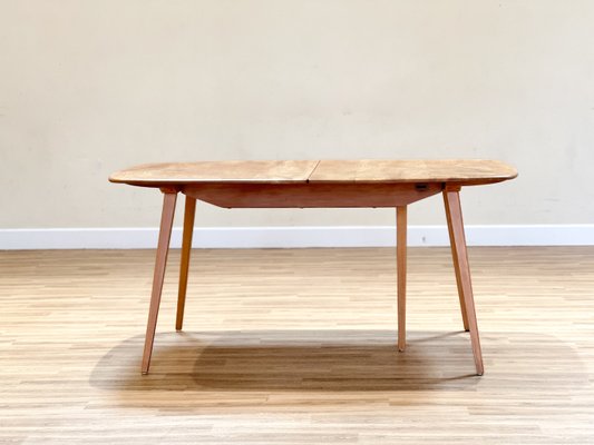 Windsor Extending Table in Elm by Lucian Ercolani for Ercol, 1960s