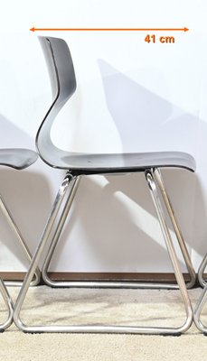 Side Chairs from Pagholz Flötotto, 1960s, Set of 4 for sale at Pamono