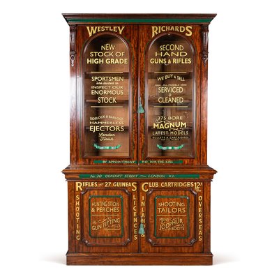 Second hand mahogany display cabinet discount