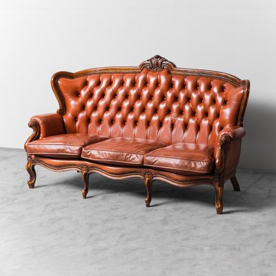 Antique 3 seater sofa discount