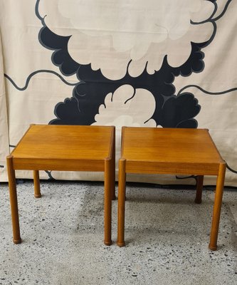 Mid Century Teak Side Tables Sweden Set of 2 for sale at Pamono
