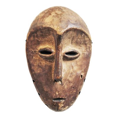 ダン族　old passport mask ダン族 old passport mask Old Ancient African Tribal Dan Monkey