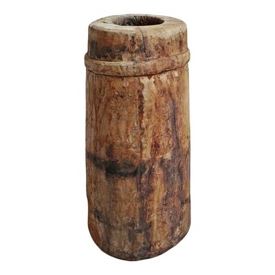 Keramic - Burriera in Ceramica, Con Coperchio in Legno, Contenitore per