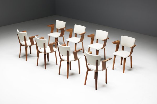 Dining Chairs by Cor Alons for Gouda Den Boer, 1950s for sale at