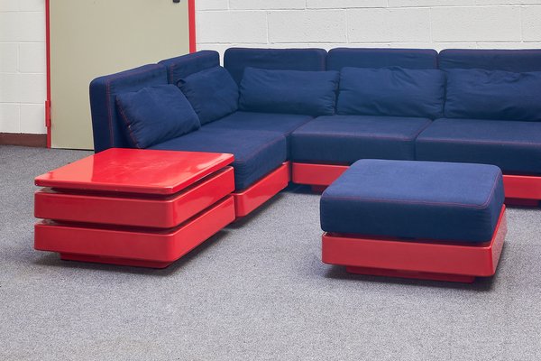 Modular Sofa by Gerd Lange for Herman Miller, 1970, Set of 11 for sale at Pamono