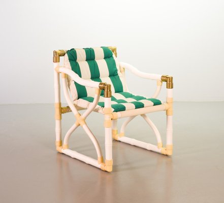 Vintage Bamboo Lounge Chairs 1970s Set of 2 for sale at Pamono