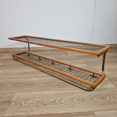 Mid-Century Modern Wall Coat Rack by Essem Hyllan, Sweden, 1960s for sale  at Pamono