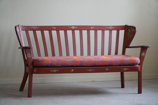 Danish Modern Model Canada Painted 3-Seater Sofa from Fritz Hansen, 1939