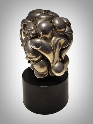 Mini Portrait of Michelle Puzzle Sculpture by Miguel Berrocal