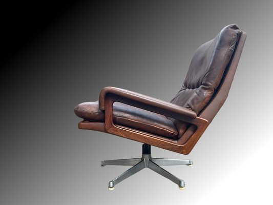 King Lounge Chair by Andre Vandenbeuck for Strassle 1960s for sale at Pamono