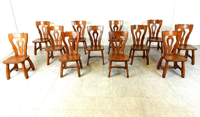 Set of 12 dining chairs sales