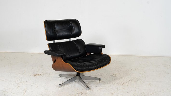 Mid-Century Lounge Chair and Ottoman attributed to Charles Ray