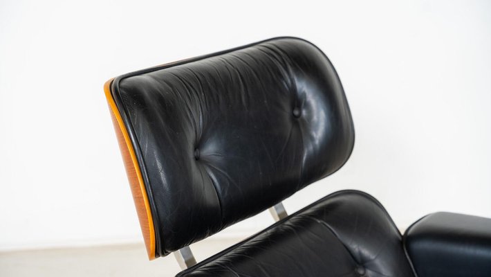 Mid-Century Lounge Chair and Ottoman attributed to Charles Ray
