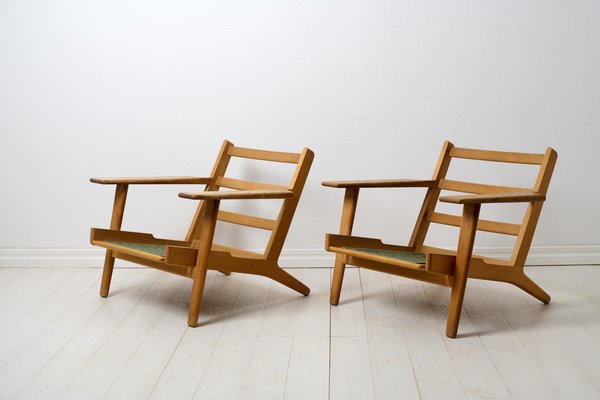 Set of Modern Scandinavian Model Ge-290 Armchairs attributed to
