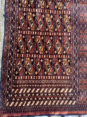 Vintage Turkmen Style Pakistani Chowal Bobyrugs Rug, 1980s for