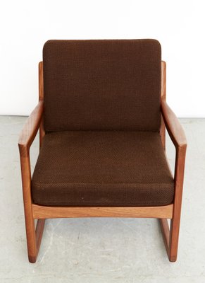 Mid-Century Senator Rocking Chair by Ole Wanscher for France & Son