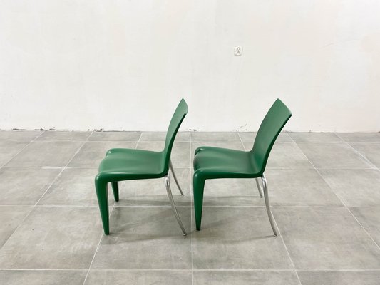 2 Chaises Louis 20 Par Philippe Starck – Bleues, Bon état, Design Iconique