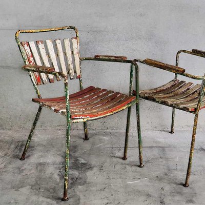 Vintage garden chairs for sale hotsell