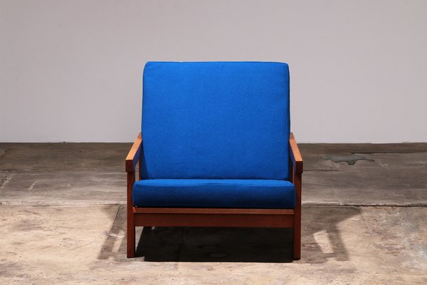 GE421 Getama Oak Armchair with Adjustable Backrest by Hans J