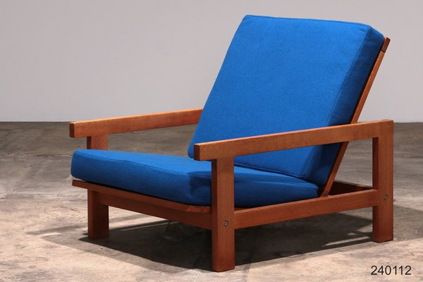 GE421 Getama Oak Armchair with Adjustable Backrest by Hans J
