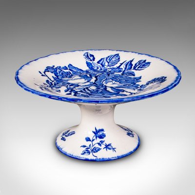 Vintage English Ceramic Cake Stand, 1970s for sale at Pamono