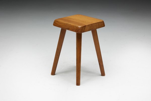 スツール Pierre Chapo S01 Vintage S01 Stools attributed to Pierre Chapo, France, 1970s for sale at