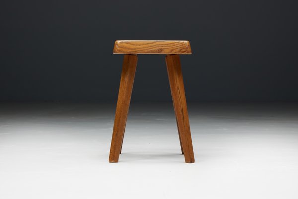スツール Pierre Chapo S01 Vintage S01 Stools attributed to Pierre Chapo, France, 1970s for sale at