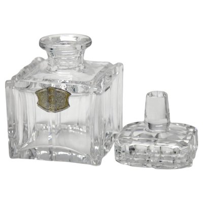 Crystal Set from Val Saint Lambert, Belgium, 1950s, Set of 3 for