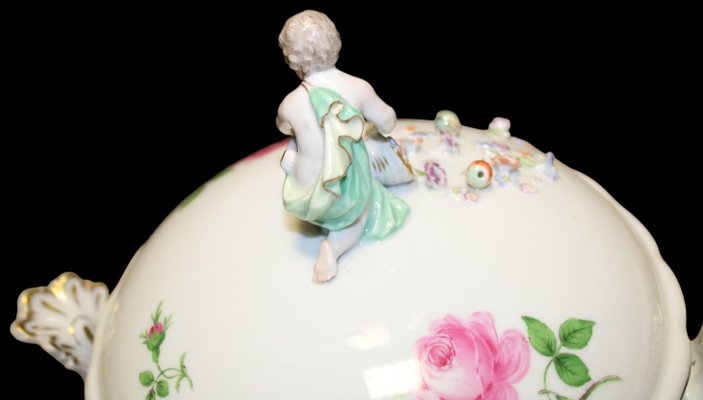 Meissen Porcelain Plates, 1930s, Set of 30 for sale at Pamono