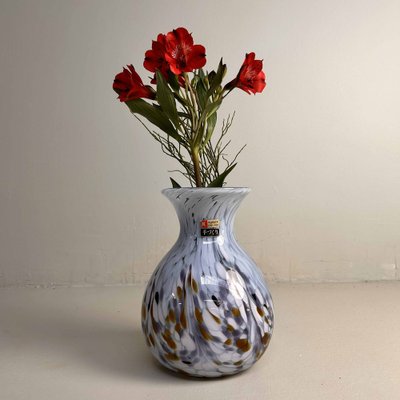 Mid-Century Kurata Glass Ikebana Vase, 1970s for sale at Pamono