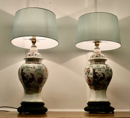 Chinese vase lamp hot sale