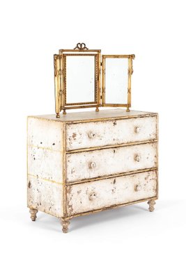 Georgian Triptych Gilt Mirror for sale at Pamono