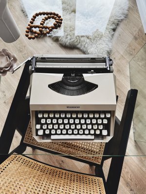 Mercedes Typewriter, Italy, 1970s for sale at Pamono