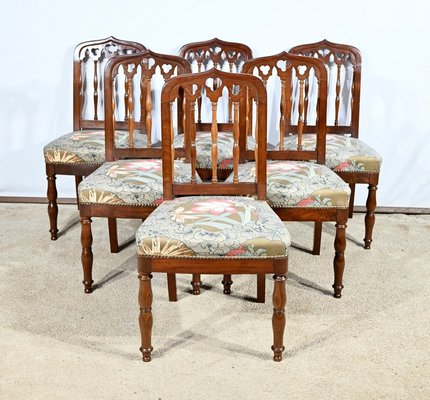 Antique Mahogany Chairs Set of 6