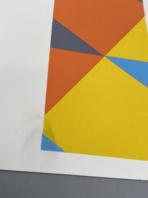 Max Bill, Geometric Composition, Screen Print, 1988 for sale